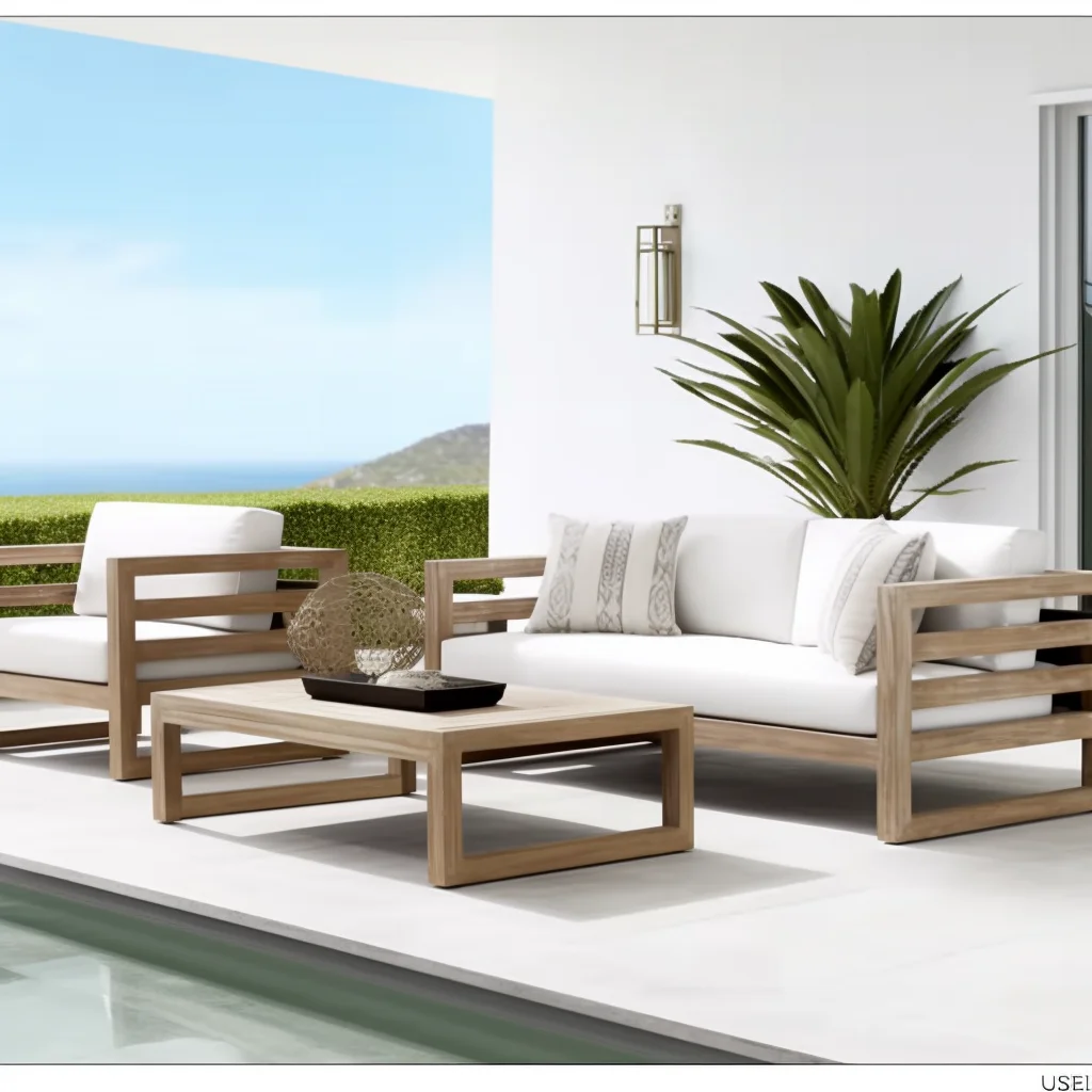 Hot Sale Classic Elegant Teak Wood Patio Furniture Outdoor Garden Furniture Sectional Sofa
Hot Sale Classic Elegant Teak Wood Patio Furniture Outdoor Garden Furniture Sectional Sofa
