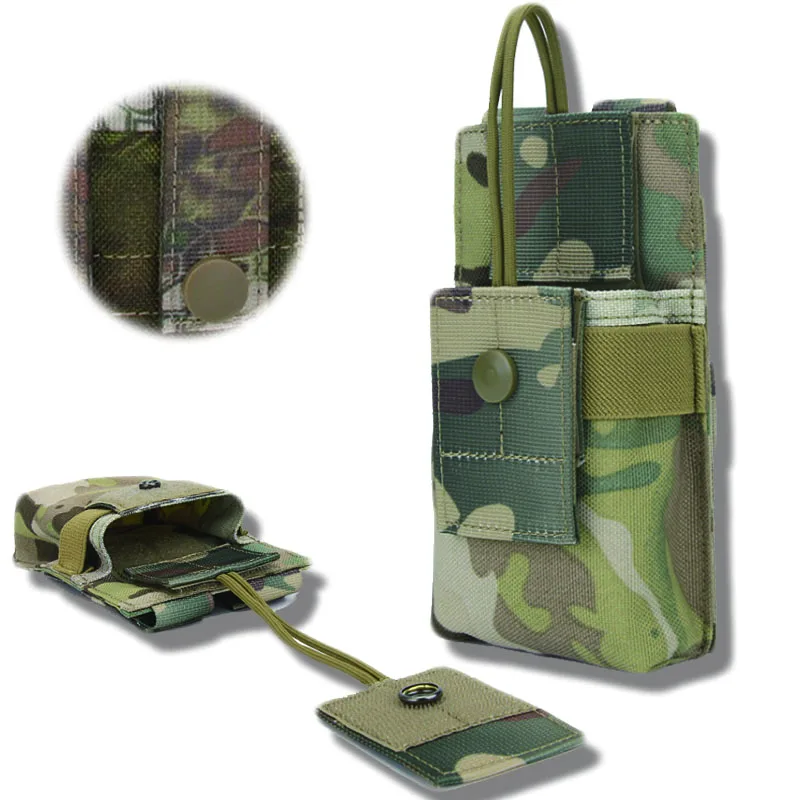 Tactical Walkie Talkie Package multifunctional storage bag practical Tool Storage Bag MOLLE Device Outdoorequipment
Tactical Walkie Talkie Package multifunctional storage bag practical Tool Storage Bag MOLLE Device Outdoorequipment