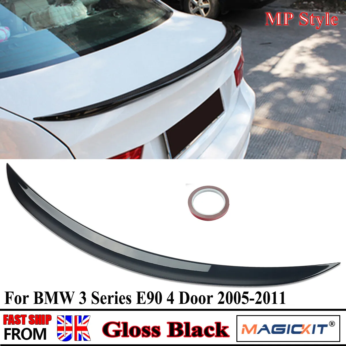 Tail Trunk Spoiler For BMW 3 Series E90 Saloon 4 Door 316d 318d 320d Trunk Lip 2005 2006 2007 2008 2009-2011 Rear Spoiler Wing
Tail Trunk Spoiler For BMW 3 Series E90 Saloon 4 Door 316d 318d 320d Trunk Lip 2005 2006 2007 2008 2009-2011 Rear Spoiler Wing