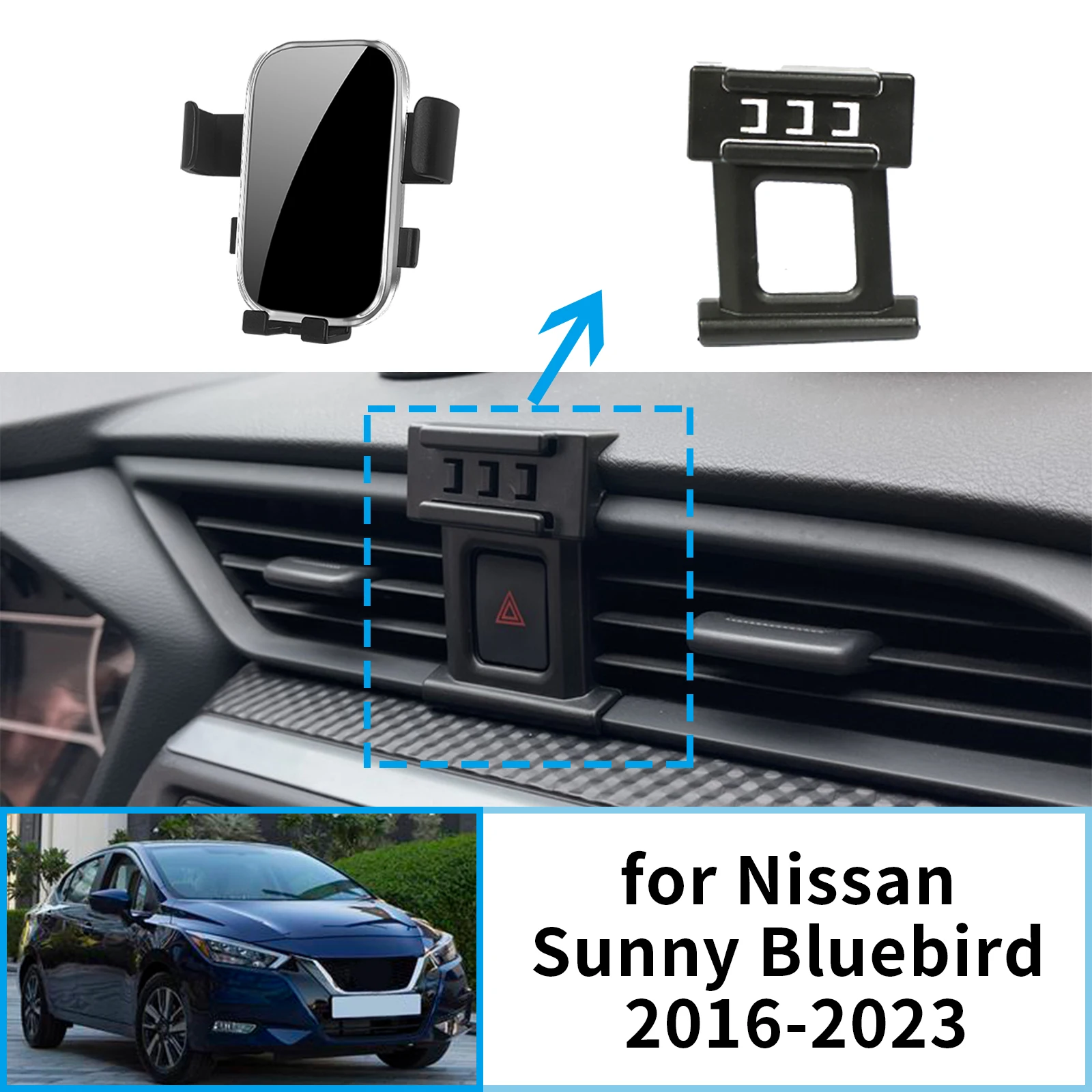 for Nissan Sunny N16 Bluebird Sylphy 2016-2019 2020-2023 Car Mobile Phone Holder Stand Auto Accessories GPS Bracket Navigation
for Nissan Sunny N16 Bluebird Sylphy 2016-2019 2020-2023 Car Mobile Phone Holder Stand Auto Accessories GPS Bracket Navigation