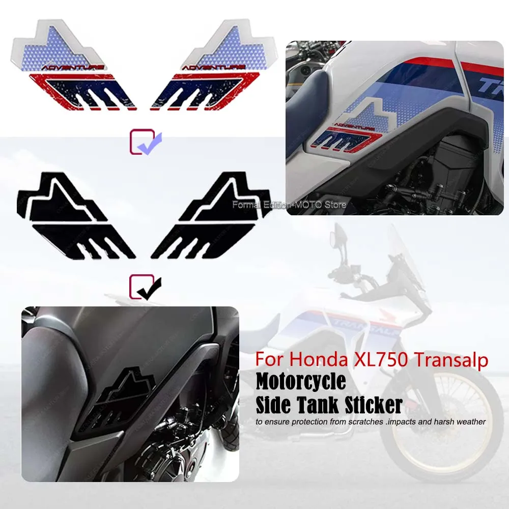For Honda XL750 Transalp Motorcycle Accessories Waterproof Scratchproof Side Fuel Tank Protective Sticker 3D Epoxy Resin Sticker
For Honda XL750 Transalp Motorcycle Accessories Waterproof Scratchproof Side Fuel Tank Protective Sticker 3D Epoxy Resin Sticker