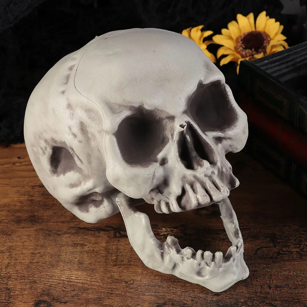 2 Pcs Plastic Skull Halloween Party Props Lightweight Scared Design Festivals Decor Decorations Scary Skull Toy
2 Pcs Plastic Skull Halloween Party Props Lightweight Scared Design Festivals Decor Decorations Scary Skull Toy