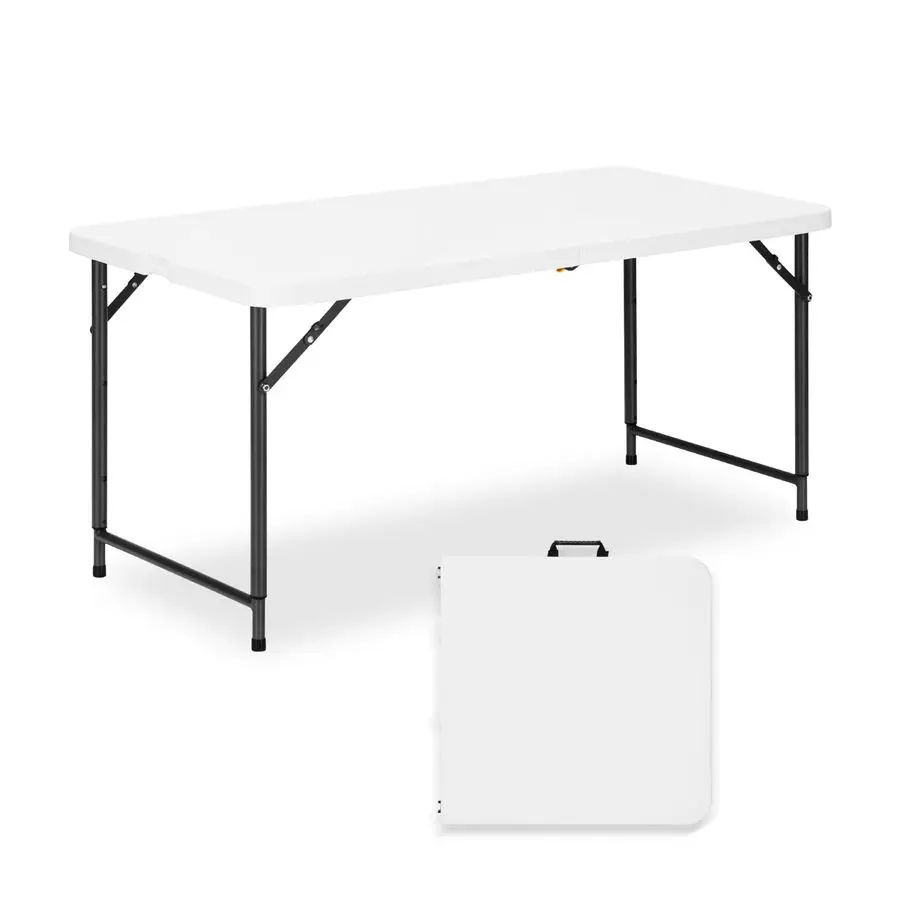 Folding Table with Adjustable Height, 3Level Foldable Table with HDPE Top amp Steel Legs, Portable 4 Foot Folding Table for Picn
Folding Table with Adjustable Height, 3Level Foldable Table with HDPE Top amp Steel Legs, Portable 4 Foot Folding Table for Picn