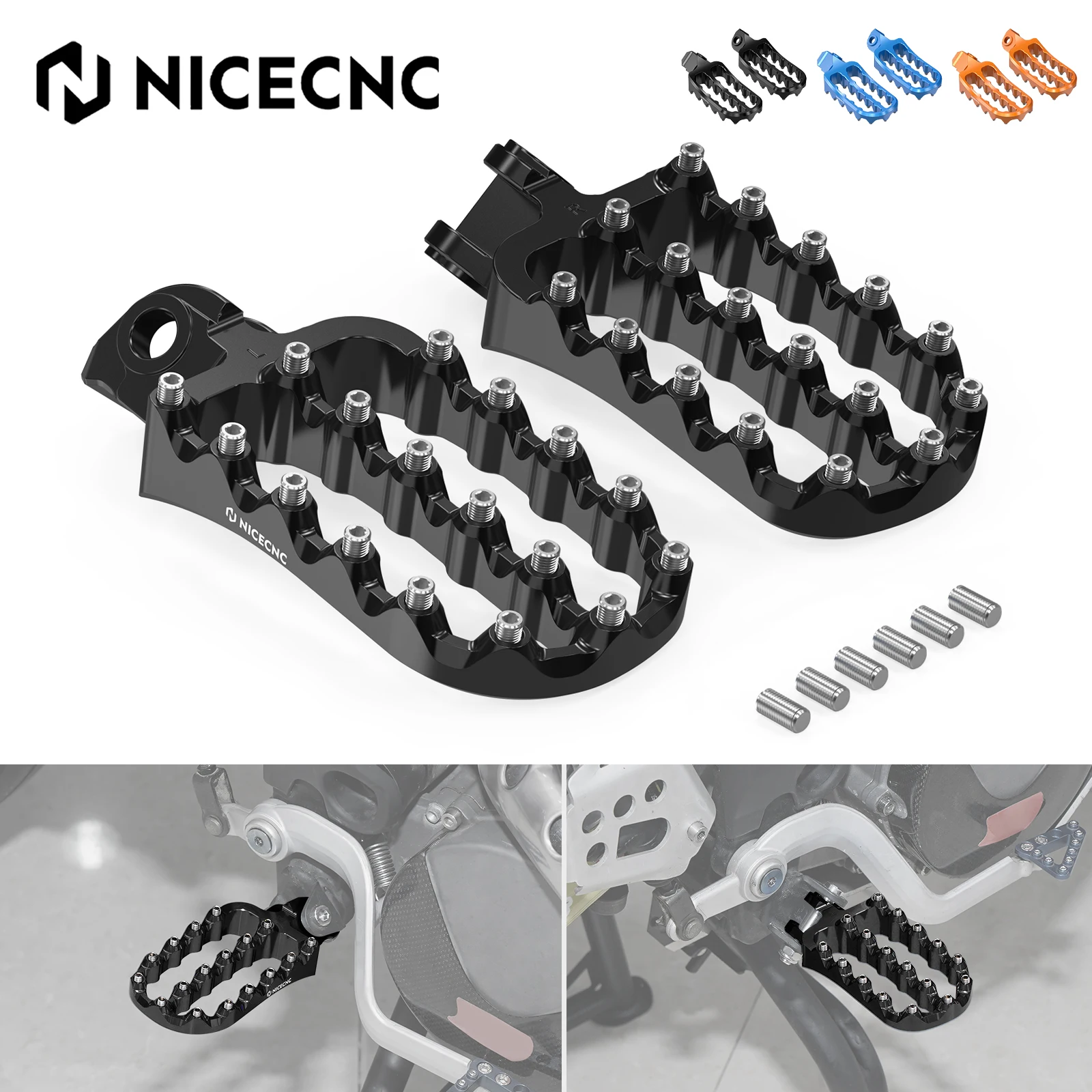 For KTM 690 Enduro R SMC R Footpegs Footrests For Husqvarna 701 Supermoto 701 Enduro 2016-2025 GasGas ES/SM 700 2022-2025
For KTM 690 Enduro R SMC R Footpegs Footrests For Husqvarna 701 Supermoto 701 Enduro 2016-2025 GasGas ES/SM 700 2022-2025