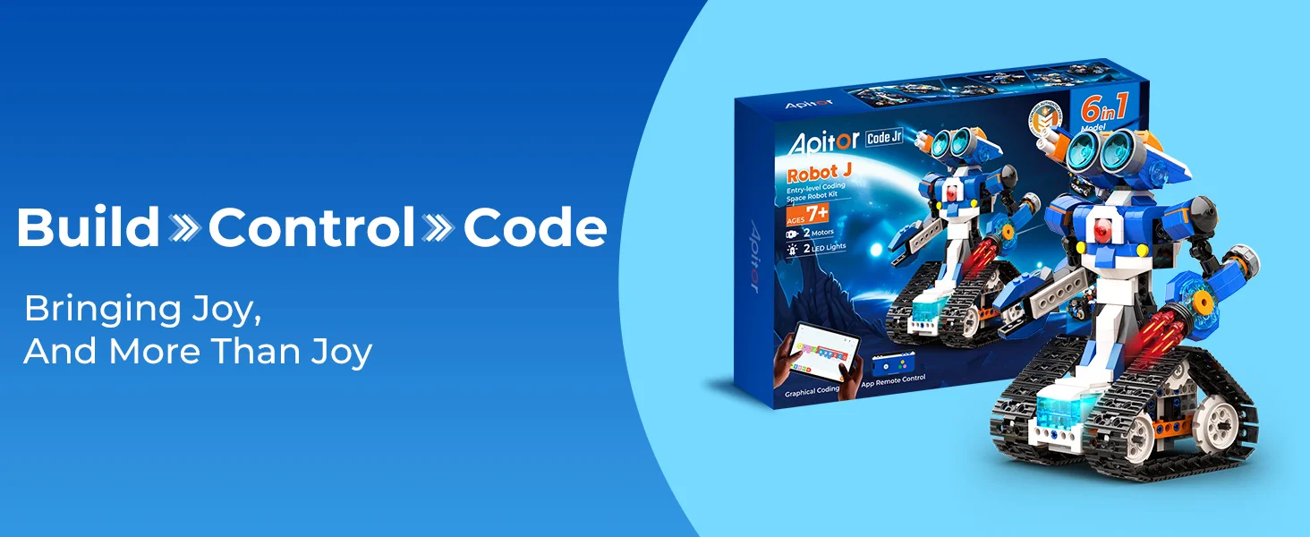 Apitor Robot Building Kit with 600 Pieces, 12-in-1 STEM Technic Coding Robotic Toys, DIY Electronic Monster Truck Building Kit Apitor Robot Building Kit with 600 Pieces, 12-in-1 STEM Technic Coding Robotic Toys, DIY Electronic Monster Truck Building Kit