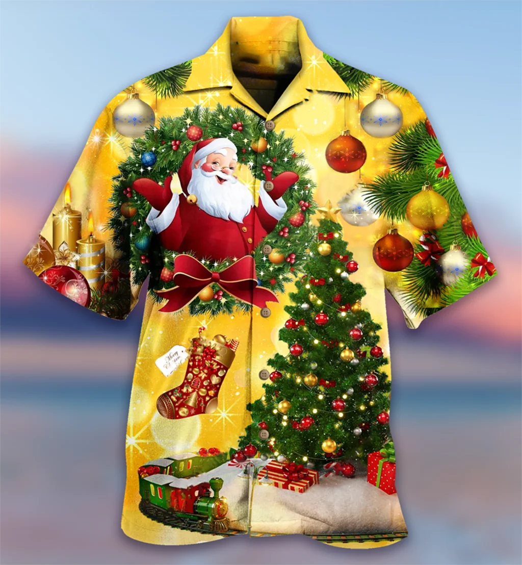 New Men's Shirts Christmas Day Theme Kawaii Hawaiian Short Sleeve Oversize Button Shirts Summer Beach Wear
New Men's Shirts Christmas Day Theme Kawaii Hawaiian Short Sleeve Oversize Button Shirts Summer Beach Wear