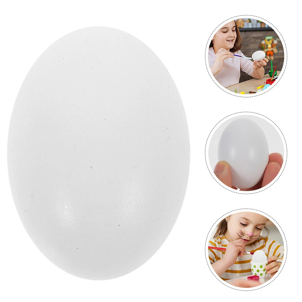 6 Pcs DIY Painted Wooden Eggs Fake Chicken to Desktop Ornament Blank Simulation Graffiti Model for Coloring
6 Pcs DIY Painted Wooden Eggs Fake Chicken to Desktop Ornament Blank Simulation Graffiti Model for Coloring