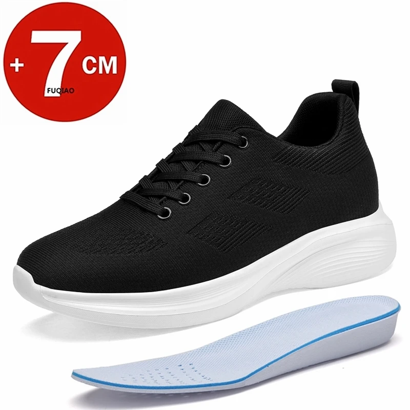 Summer Breathable Mesh Invisible Height Increasing Shoes 7cm Lightweight Casual Sneakers For Men Women Comfort Elevator Sports
Summer Breathable Mesh Invisible Height Increasing Shoes 7cm Lightweight Casual Sneakers For Men Women Comfort Elevator Sports