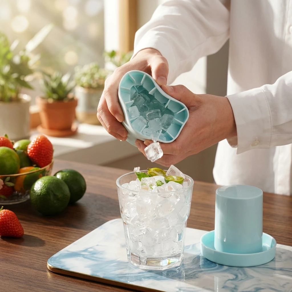 Retractable Silicone Ice Maker Cylinder Tray, Easy Release, Leak Proof, Suitable for Home Kitchen Travel
Retractable Silicone Ice Maker Cylinder Tray, Easy Release, Leak Proof, Suitable for Home Kitchen Travel