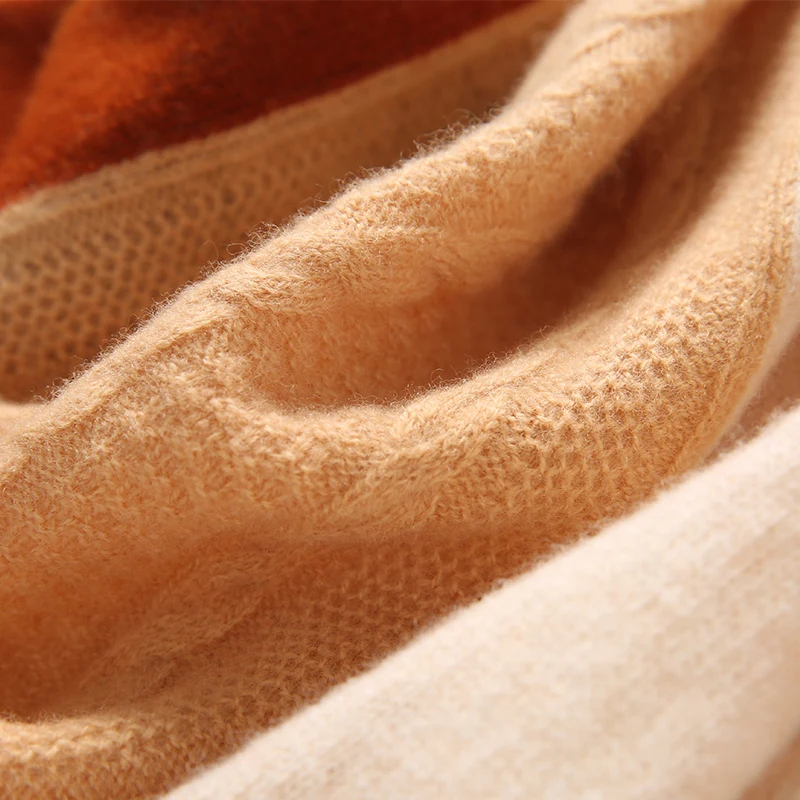 DjzDsmТрихцветная шаль, женский теплый шарф, длинный вязаный мягкий и липкий шарф из 100% шерсти, модная корейская версия, двойного назначения
DjzDsmТрихцветная шаль, женский теплый шарф, длинный вязаный мягкий и липкий шарф из 100% шерсти, модная корейская версия, двойного назначения