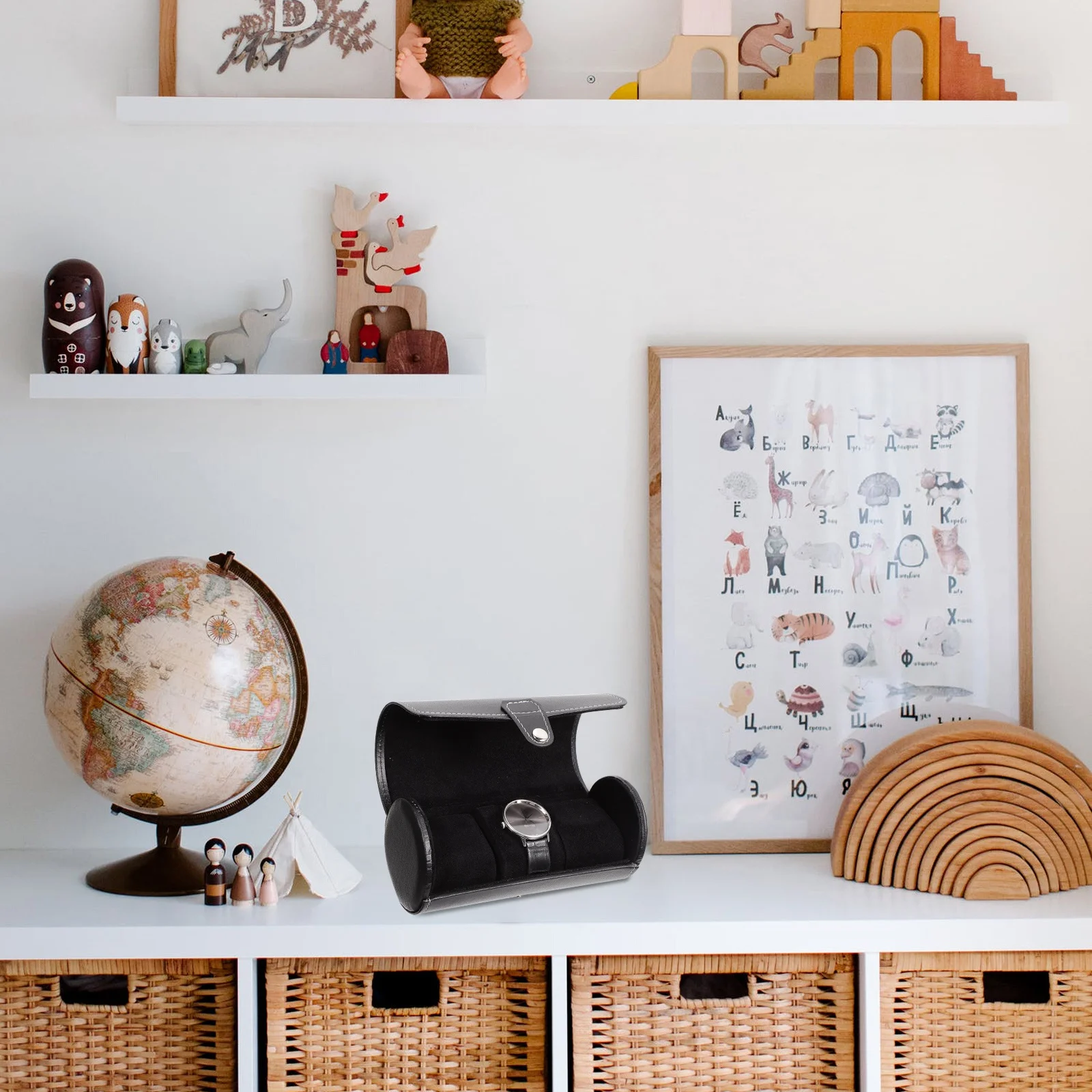 1pc Watch Box 3 Slots Pu Watch Storage Organizer Display Case For Wristwatch Jewelry Gift Container Dustproof
1pc Watch Box 3 Slots Pu Watch Storage Organizer Display Case For Wristwatch Jewelry Gift Container Dustproof