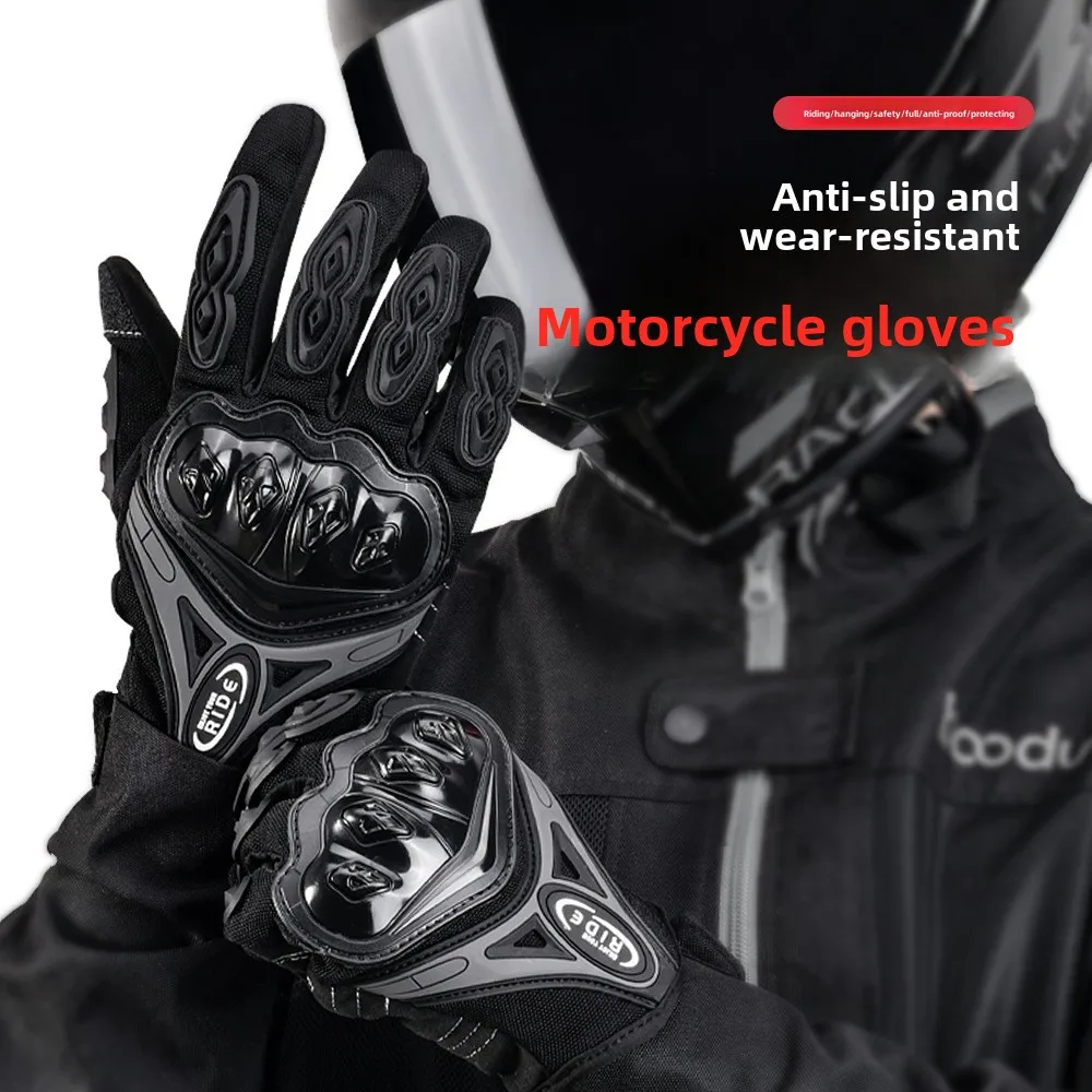 Winter Warm Full-Finger Touchscreen Motorcycle Gloves Ideal Off-Road Racing Gear Anti-Fall, Ergonomic Design, Enhanced Protect
Winter Warm Full-Finger Touchscreen Motorcycle Gloves Ideal Off-Road Racing Gear Anti-Fall, Ergonomic Design, Enhanced Protect
