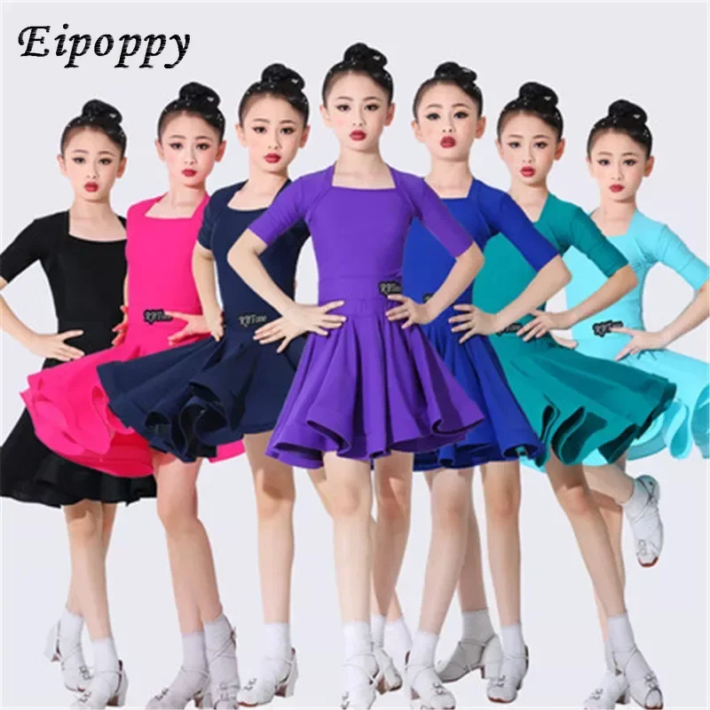 Kids Latin Dance Dress Girl Modern Dancing Professional Performance competiton Dress latin Dancing Costume
Kids Latin Dance Dress Girl Modern Dancing Professional Performance competiton Dress latin Dancing Costume