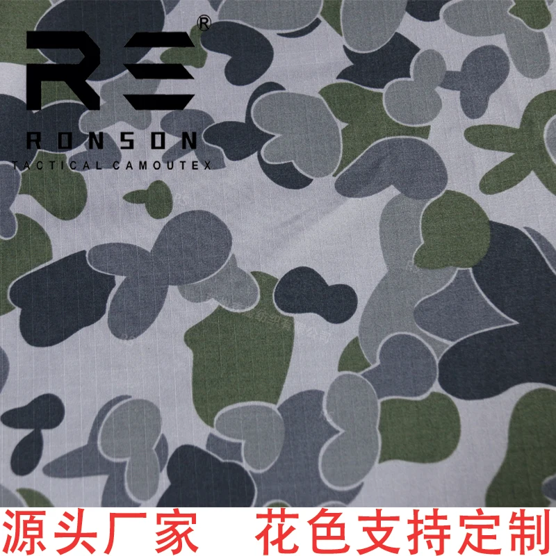 NYCO 50/50 Rip-stop Fabric Australian Urban Camouflage fabric 50% Nylon 50% Cotton tactical fabric use for uniform in stock
NYCO 50/50 Rip-stop Fabric Australian Urban Camouflage fabric 50% Nylon 50% Cotton tactical fabric use for uniform in stock
