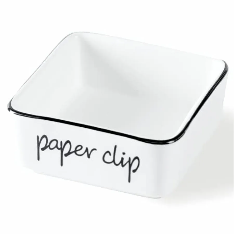Ceramic Farmhouse Paper Clip Holders for Desk 3.3 Inch
Ceramic Farmhouse Paper Clip Holders for Desk 3.3 Inch