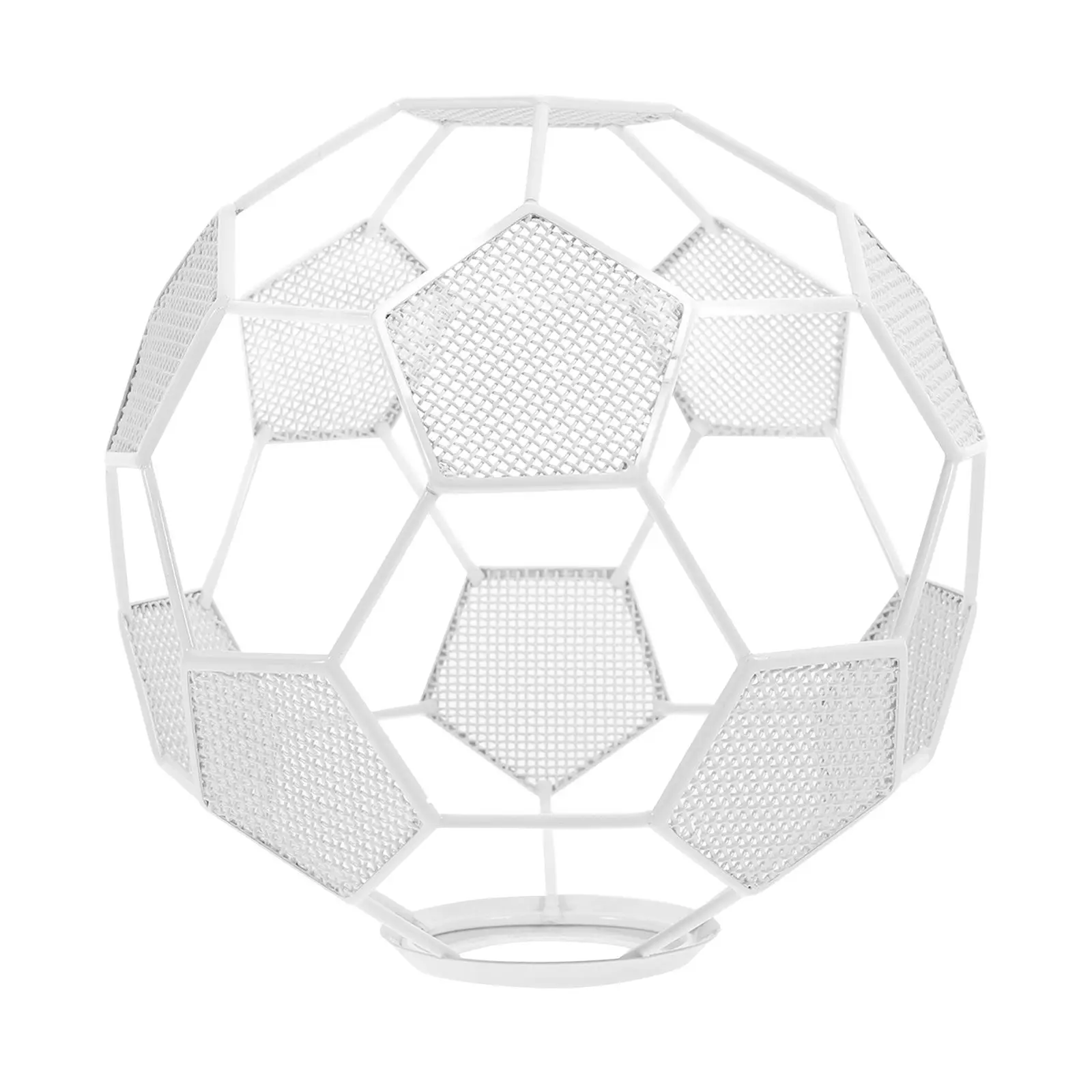 Football Metal Lamp Shade Soccer Shape Hollow Out Room Bar Decor Ironwork Soft Lighting Effect Metal Light
Football Metal Lamp Shade Soccer Shape Hollow Out Room Bar Decor Ironwork Soft Lighting Effect Metal Light