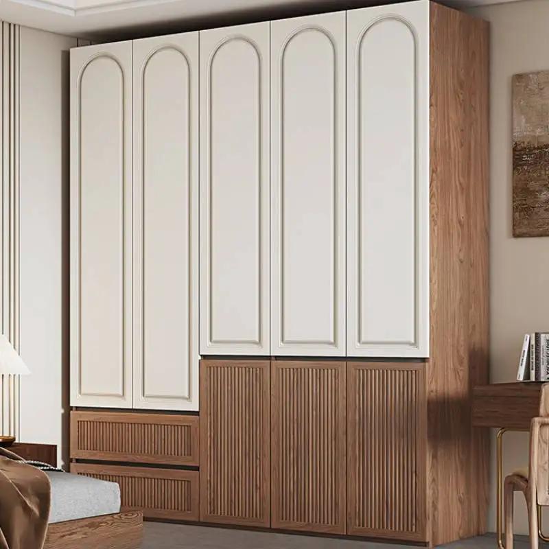 Modern Elegant Wood Wardrobes Organize Nordic Luxury Storage Cupboard Wardrobes Bedroom Wooden Ropero De Madera Furniture
Modern Elegant Wood Wardrobes Organize Nordic Luxury Storage Cupboard Wardrobes Bedroom Wooden Ropero De Madera Furniture