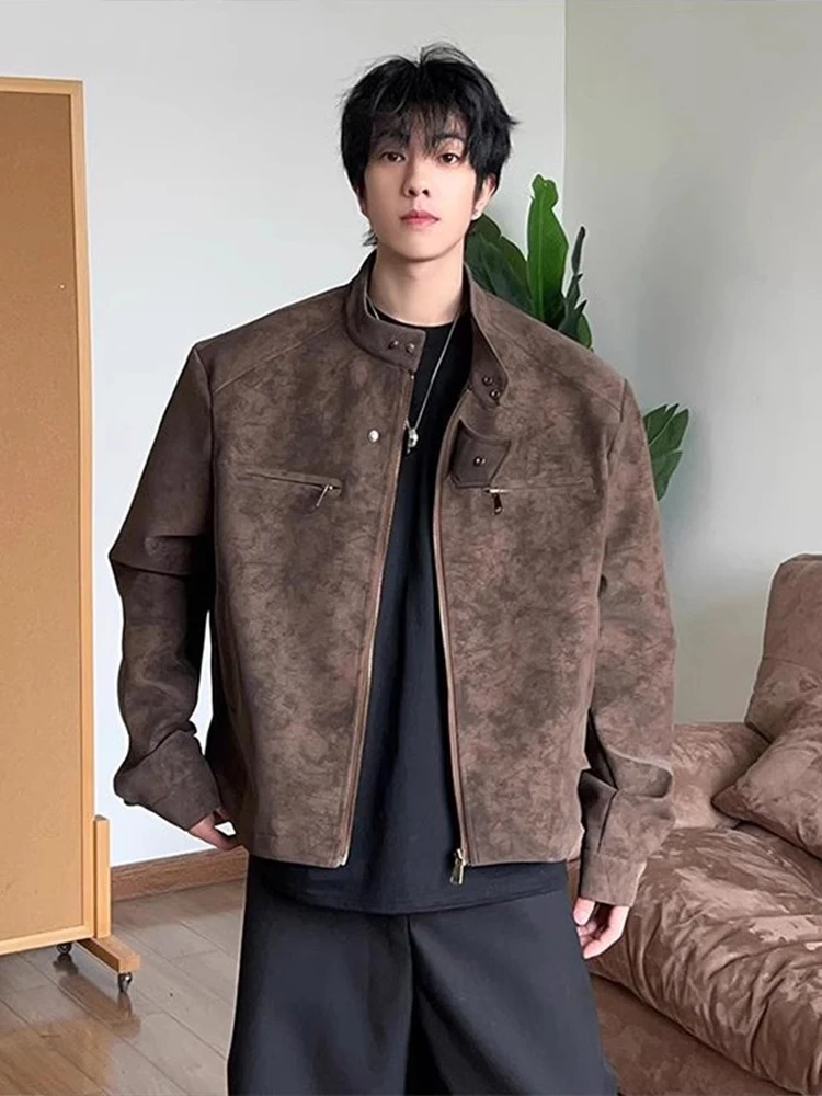 Куртка Cleanfit Brown из искусственной кожи, мужская, в американском ретро-стиле, с декоративной молнией, весна-осень, премиум-качество, приталенный крой, из полиуретана...
Куртка Cleanfit Brown из искусственной кожи, мужская, в американском ретро-стиле, с декоративной молнией, весна-осень, премиум-качество, приталенный крой, из полиуретана...