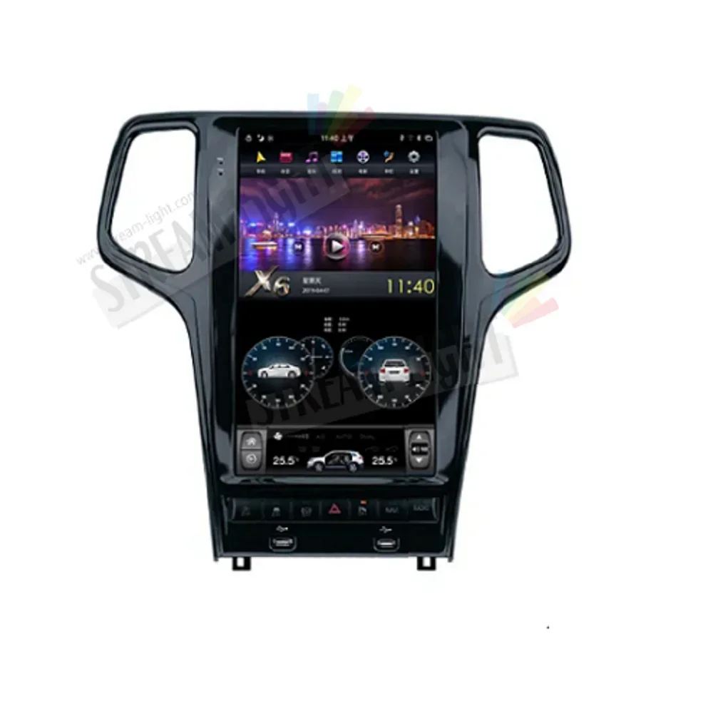 Автомагнитола carplay BT на платформе Android 9 с вертикальным экраном и GPS-навигацией для Jeep Grand Cherokee 2014-2020
Автомагнитола carplay BT на платформе Android 9 с вертикальным экраном и GPS-навигацией для Jeep Grand Cherokee 2014-2020