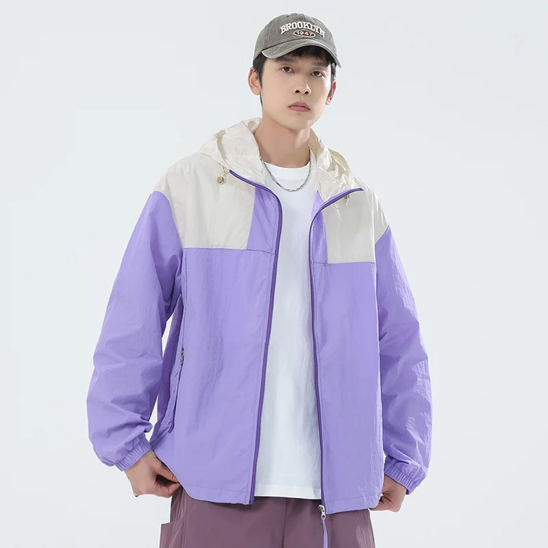 Summer New Fashion Outdoor Leisure Sunscreen Clothing For Men's High Quality Ice Silk Youth Hooded Sunshade Skin Clothing
Summer New Fashion Outdoor Leisure Sunscreen Clothing For Men's High Quality Ice Silk Youth Hooded Sunshade Skin Clothing
