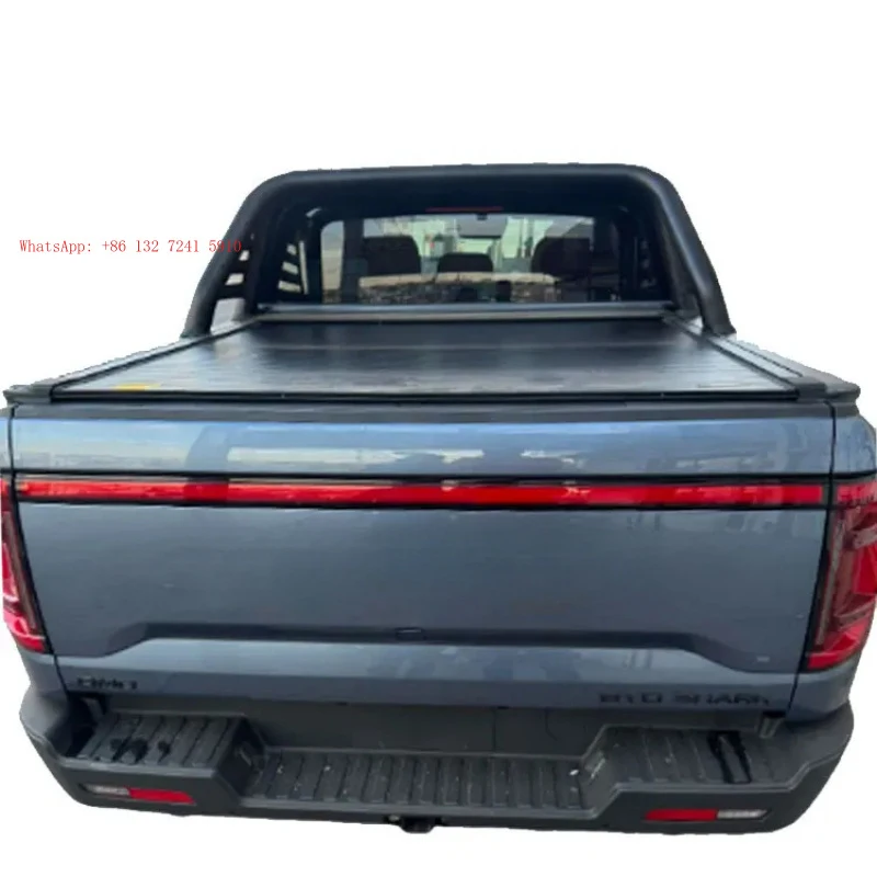 Popular app controls and locks waterproof aluminum alloy electric pickup truck bed cover telescopic roller shutter
Popular app controls and locks waterproof aluminum alloy electric pickup truck bed cover telescopic roller shutter