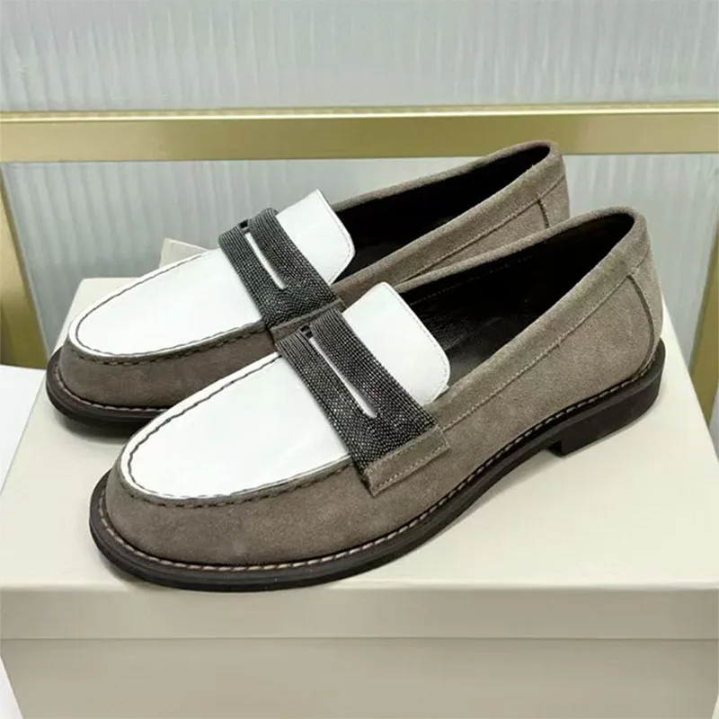 Spring Autumn Flat Shoes Woman Round Toe String Bead Casual Shoes Female Genuine Leather Loafers Comfort Derby Shoes Women
Spring Autumn Flat Shoes Woman Round Toe String Bead Casual Shoes Female Genuine Leather Loafers Comfort Derby Shoes Women