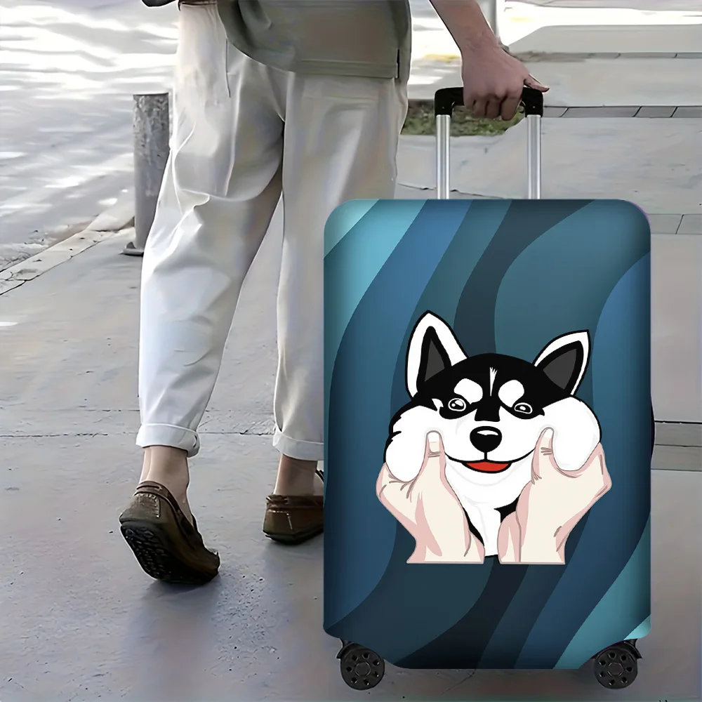 1PC Eskimo Print Luggage Cover for 18-32 inch luggage; dust and elastic travel accessories to effectively protect your luggage
1PC Eskimo Print Luggage Cover for 18-32 inch luggage; dust and elastic travel accessories to effectively protect your luggage