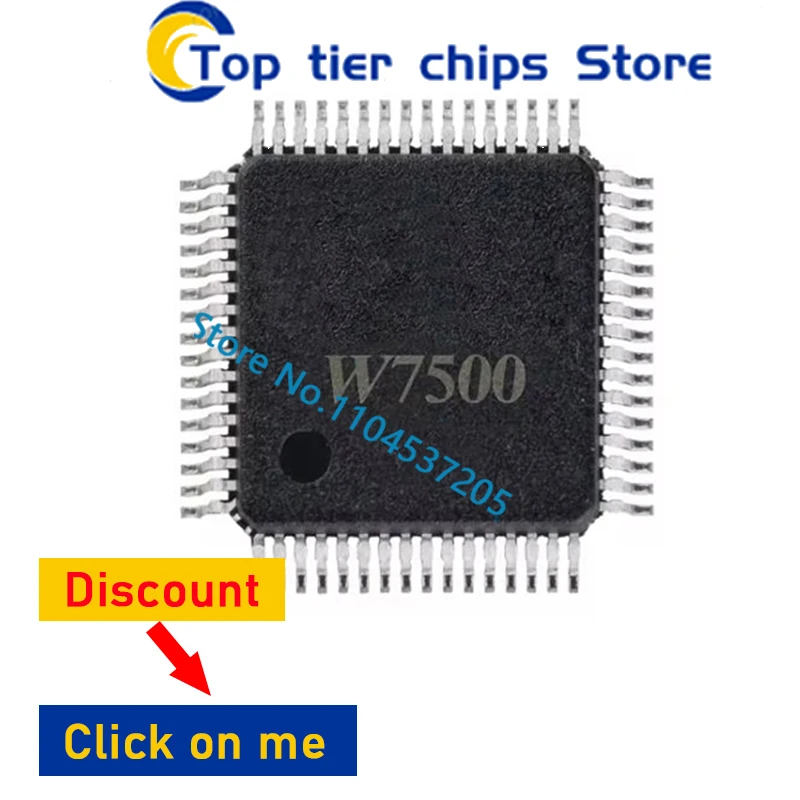 1PCS/LOT New Original W7500 7500 QFP-64
1PCS/LOT New Original W7500 7500 QFP-64