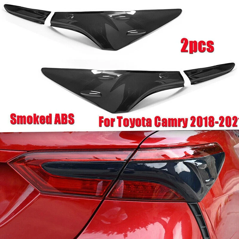 Новинка-4 шт. для Toyota Camry 2018-2020 2021, дымчатый черный ABS, задний фонарь, накладки на лампу
Новинка-4 шт. для Toyota Camry 2018-2020 2021, дымчатый черный ABS, задний фонарь, накладки на лампу