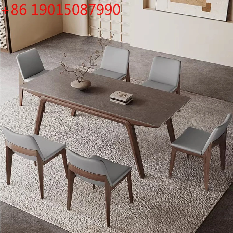 Light Luxury Kitchen Dining Table Unique Oilproof Living Room Chairs Tables Wood Nordic Rectangular Mesas De Comedor Furniture
Light Luxury Kitchen Dining Table Unique Oilproof Living Room Chairs Tables Wood Nordic Rectangular Mesas De Comedor Furniture