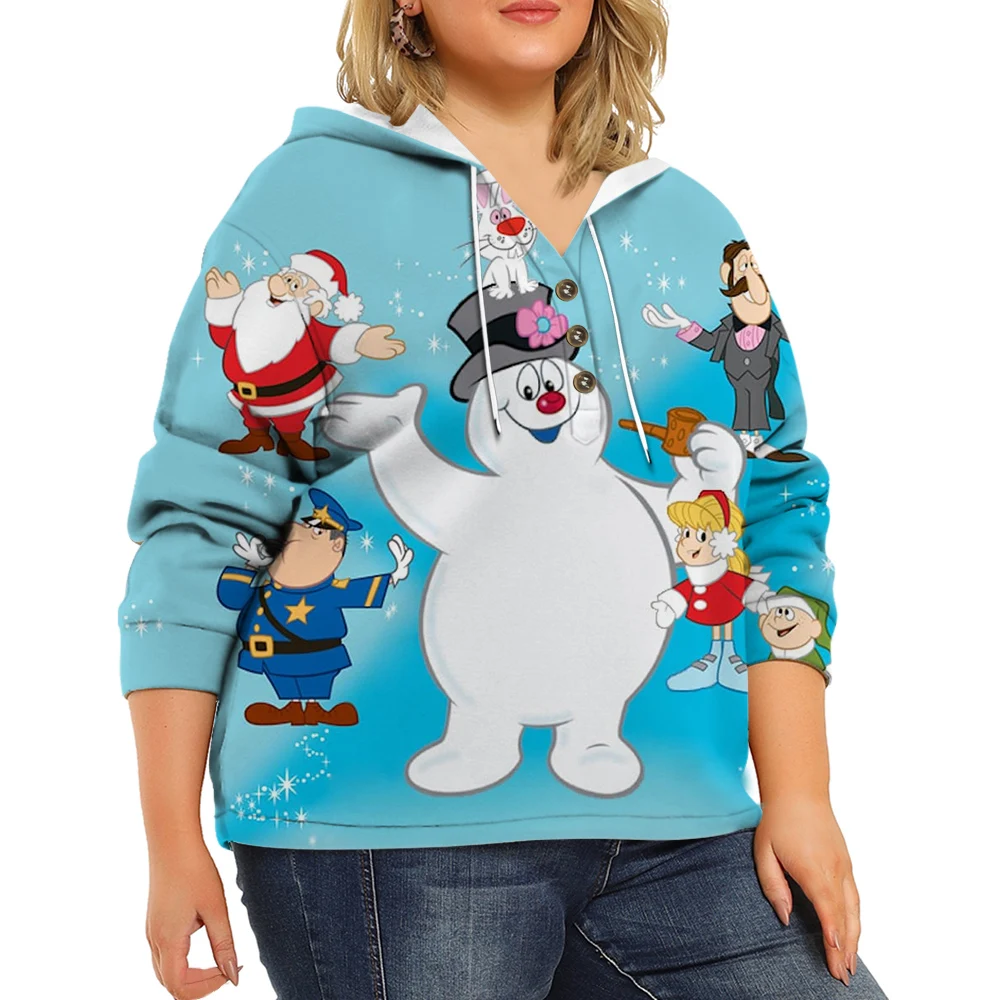 CLOOCL Women Hoodies Autumn Winter Long Sleeve Tops The Snowman and His Friends Graphic Print Streetwear Party Sweatshirts New
CLOOCL Women Hoodies Autumn Winter Long Sleeve Tops The Snowman and His Friends Graphic Print Streetwear Party Sweatshirts New