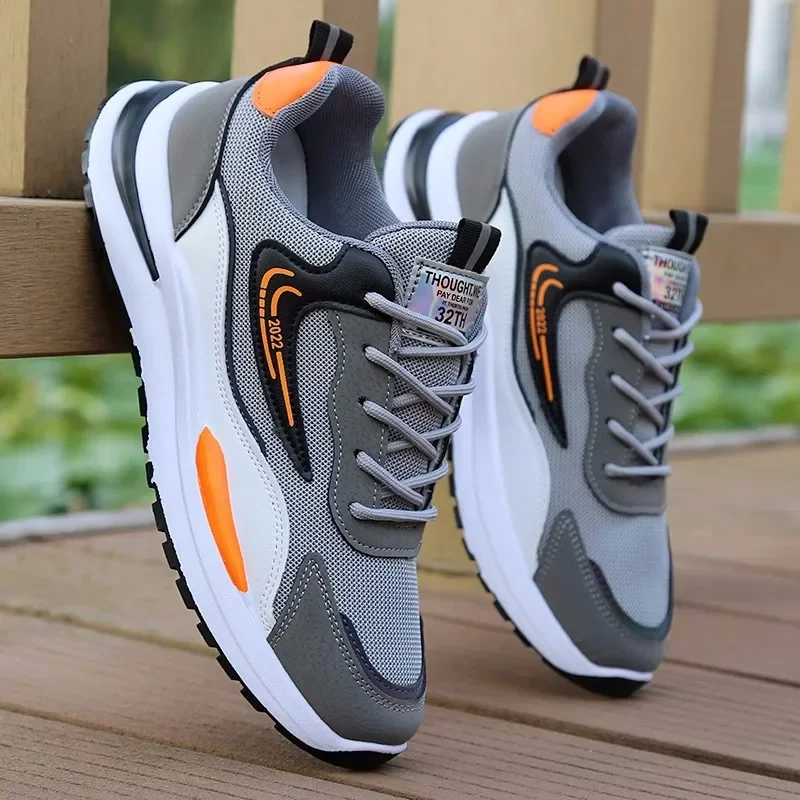 Men Shoes Lace-Up Men Sneakers Breathable Mesh Casual Sports Shoes Man Outdoor Running Shoes Fashion No-Slip Male Sneaker
Men Shoes Lace-Up Men Sneakers Breathable Mesh Casual Sports Shoes Man Outdoor Running Shoes Fashion No-Slip Male Sneaker
