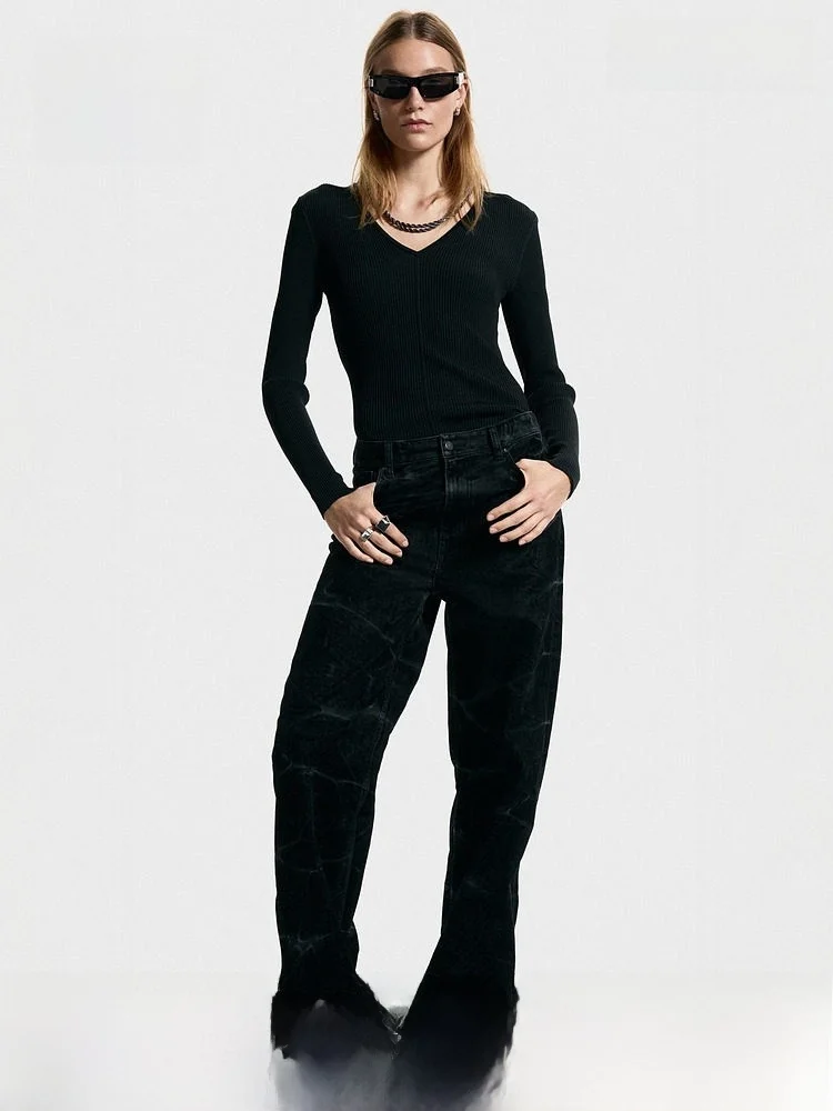 Женская трикотажная футболка H&M с длинным рукавом, облегающая, для повседневной носки, с металлическим декором, удлиненная, модная, в стиле фестивальный кэжуал
Женская трикотажная футболка H&M с длинным рукавом, облегающая, для повседневной носки, с металлическим декором, удлиненная, модная, в стиле фестивальный кэжуал