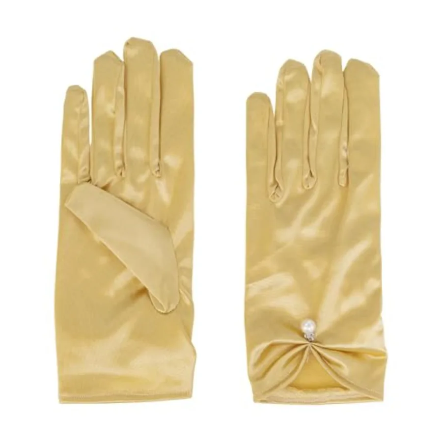 Satin Party Gloves, Pearl Dress Gloves for Women's Wedding Tea Party
Satin Party Gloves, Pearl Dress Gloves for Women's Wedding Tea Party