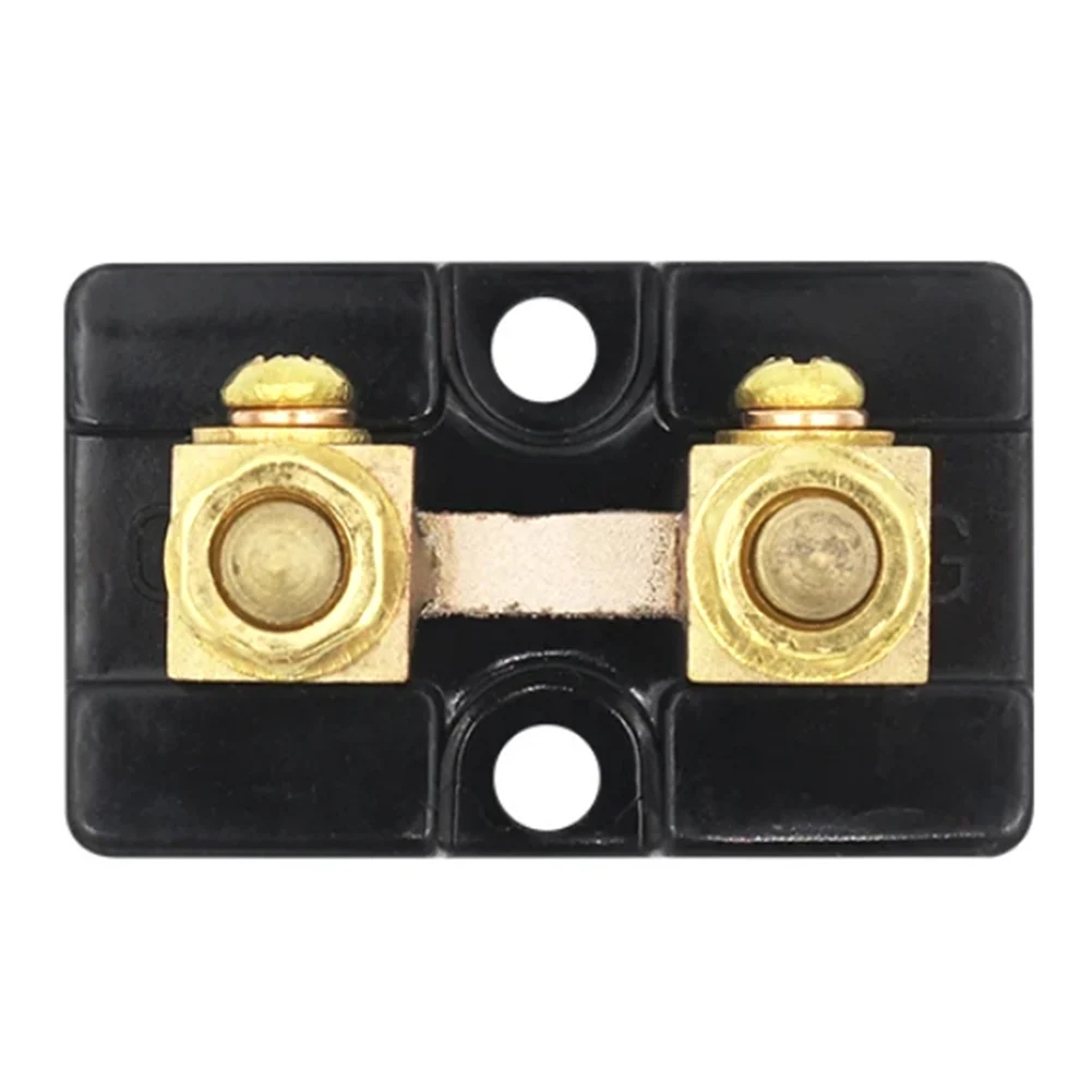 100A 100mV DC Current Shunt Resistor Brass Ammeter Kit For Industrial Automotive Solar Power Measurement Tool
100A 100mV DC Current Shunt Resistor Brass Ammeter Kit For Industrial Automotive Solar Power Measurement Tool