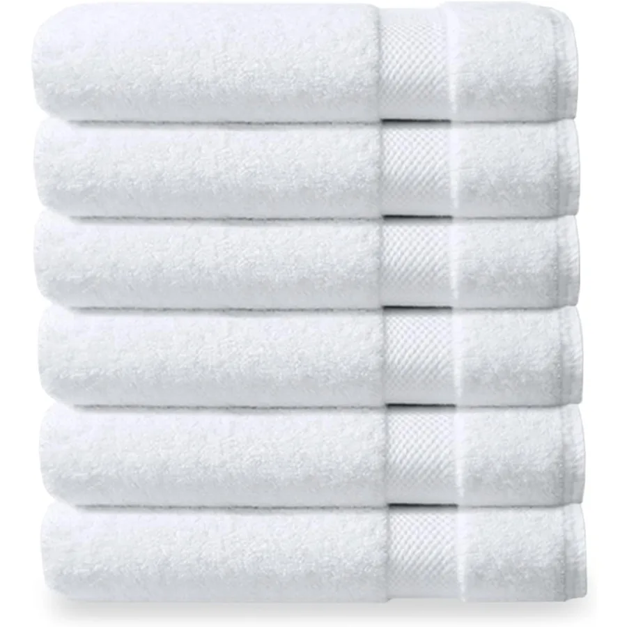 Organic Cotton Washcloths 6-Pack 13"x13" 650 GSM Plush Soft Quick-Dry Face Towels Ultra-Absorbent GOTS and OEKO-TEX White
Organic Cotton Washcloths 6-Pack 13"x13" 650 GSM Plush Soft Quick-Dry Face Towels Ultra-Absorbent GOTS and OEKO-TEX White