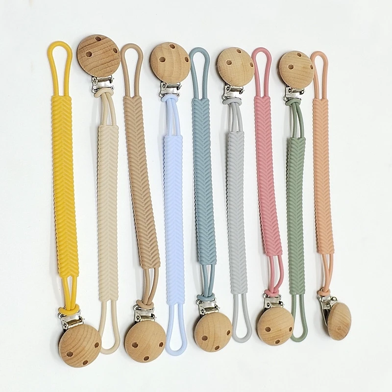 C156 Silicone Pacifier Clip Holder BpaFree Teether Pacifier Clip for Newborn 22cm
C156 Silicone Pacifier Clip Holder BpaFree Teether Pacifier Clip for Newborn 22cm