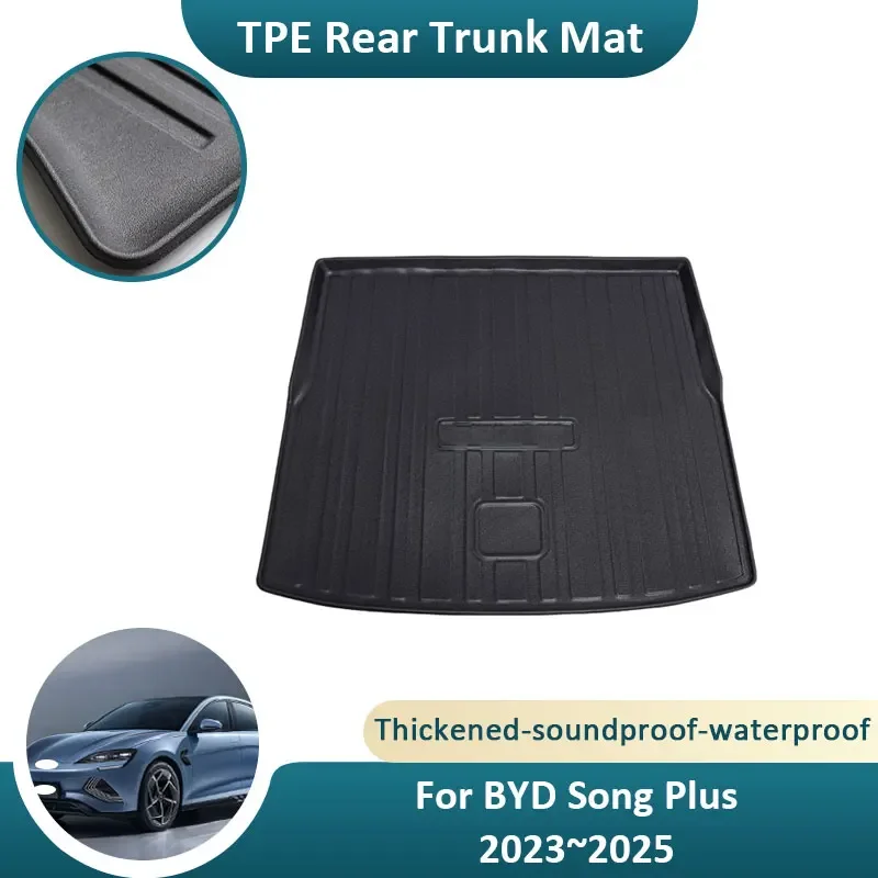 TPE Material Trunk Mat Rear For BYD Song Plus 2023~2025 Auto Waterproof Rubber Cargo Liner Protector Anti scratch Accessories
TPE Material Trunk Mat Rear For BYD Song Plus 2023~2025 Auto Waterproof Rubber Cargo Liner Protector Anti scratch Accessories