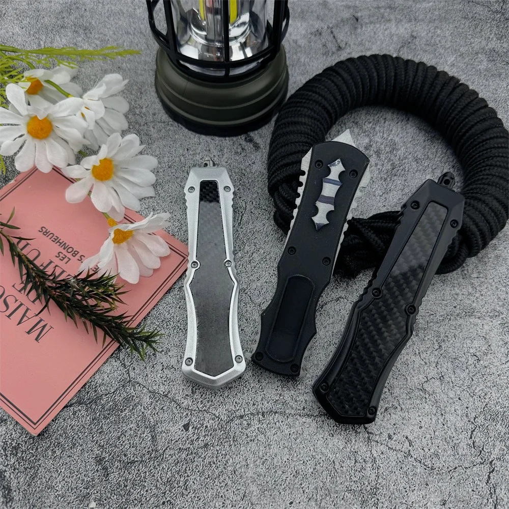 Best-selling High-Quality Hiking and Camping Folding Knife: Zinc Alloy Handle with Carbon Fiber Inlay, 440C Blade. Perfect for Everyday Carry, Hiking, and Fishing. Makes A Great Holiday Gift.
Best-selling High-Quality Hiking and Camping Folding Knife: Zinc Alloy Handle with Carbon Fiber Inlay, 440C Blade. Perfect for Everyday Carry, Hiking, and Fishing. Makes A Great Holiday Gift.