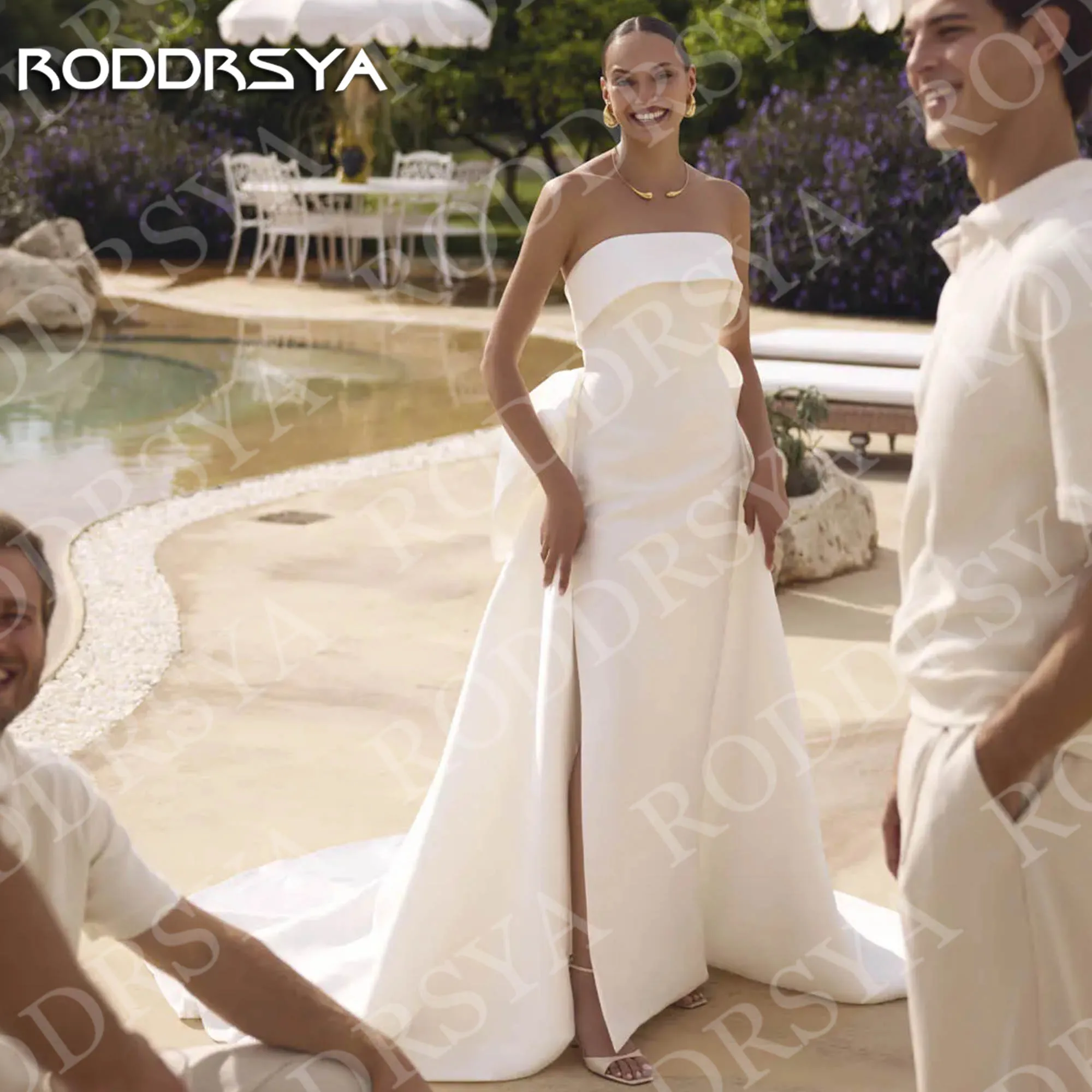 RODDRSYA Simple Satin Wedding Dresses Elegant Bridal Gowns Off Shoulder A Line Backless Customized Woman vestidos de novia boda
RODDRSYA Simple Satin Wedding Dresses Elegant Bridal Gowns Off Shoulder A Line Backless Customized Woman vestidos de novia boda