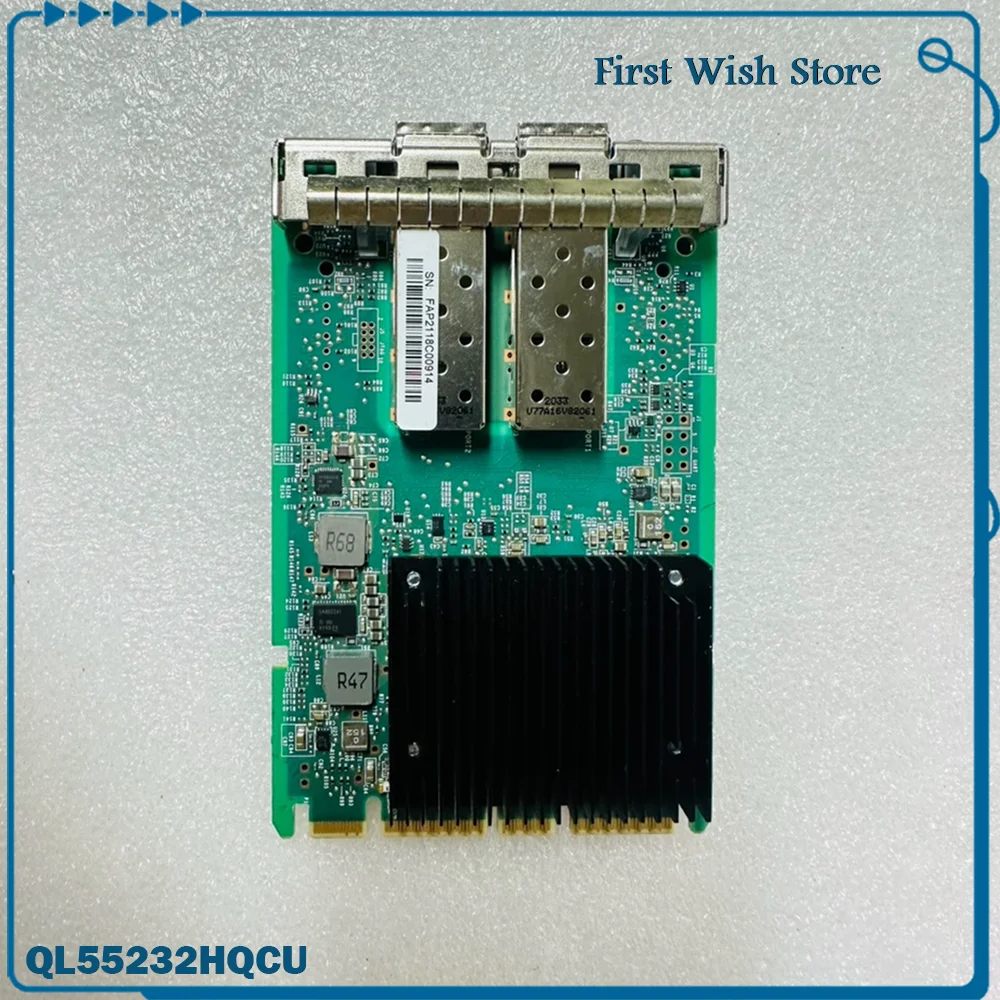 AP5510403-22 10G Ethernet card QL55232HQCU
AP5510403-22 10G Ethernet card QL55232HQCU