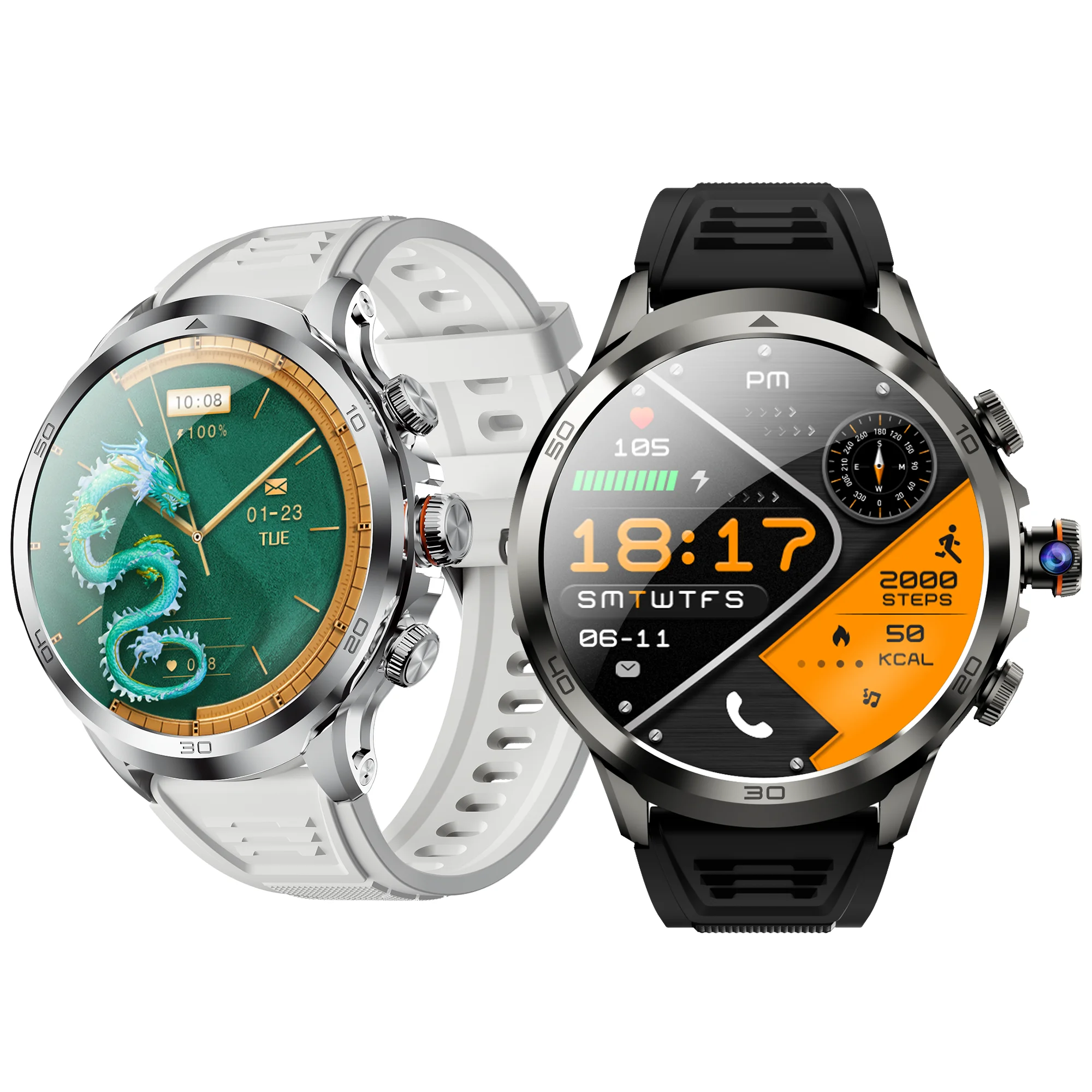 YYHC-Android smartwatch with WIFI and SIM card, 4G camera voice call, GPS, outdoor sports fashion smartwatch
YYHC-Android smartwatch with WIFI and SIM card, 4G camera voice call, GPS, outdoor sports fashion smartwatch