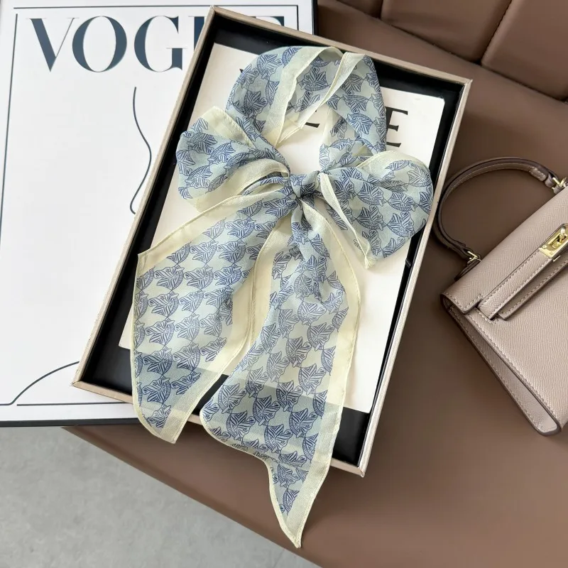 Popular Fashion Elegant Georgette Streamer Wear Fashion Scarf Light Luxury Belt Female Imitation Silk Long Silk Scarf
Popular Fashion Elegant Georgette Streamer Wear Fashion Scarf Light Luxury Belt Female Imitation Silk Long Silk Scarf