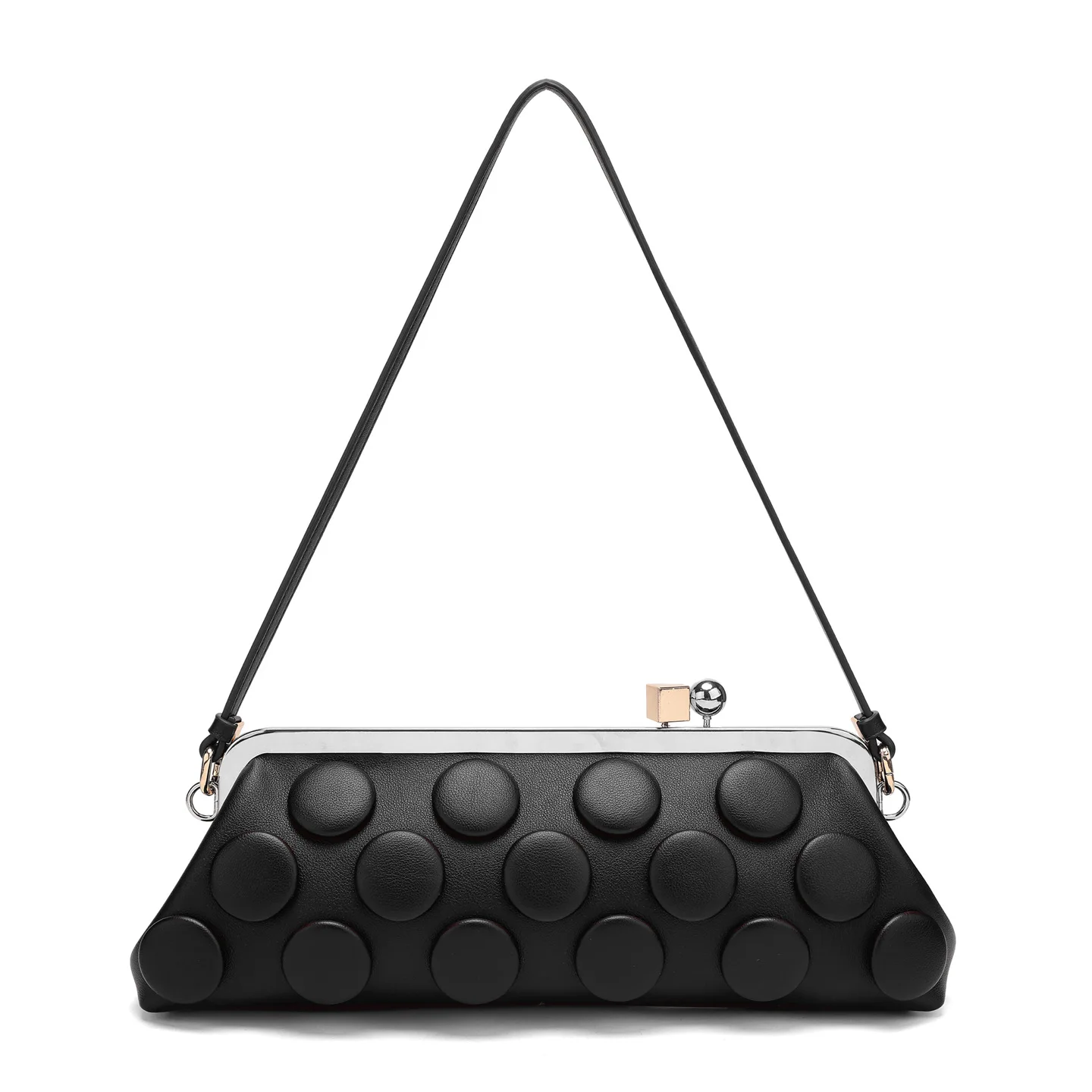 Luxury Clip Shoulder Bag Kisslock Women Handbags and Purses Soft PU Leather Frame Evening Bags for Women Party Wedding Clutch
Luxury Clip Shoulder Bag Kisslock Women Handbags and Purses Soft PU Leather Frame Evening Bags for Women Party Wedding Clutch