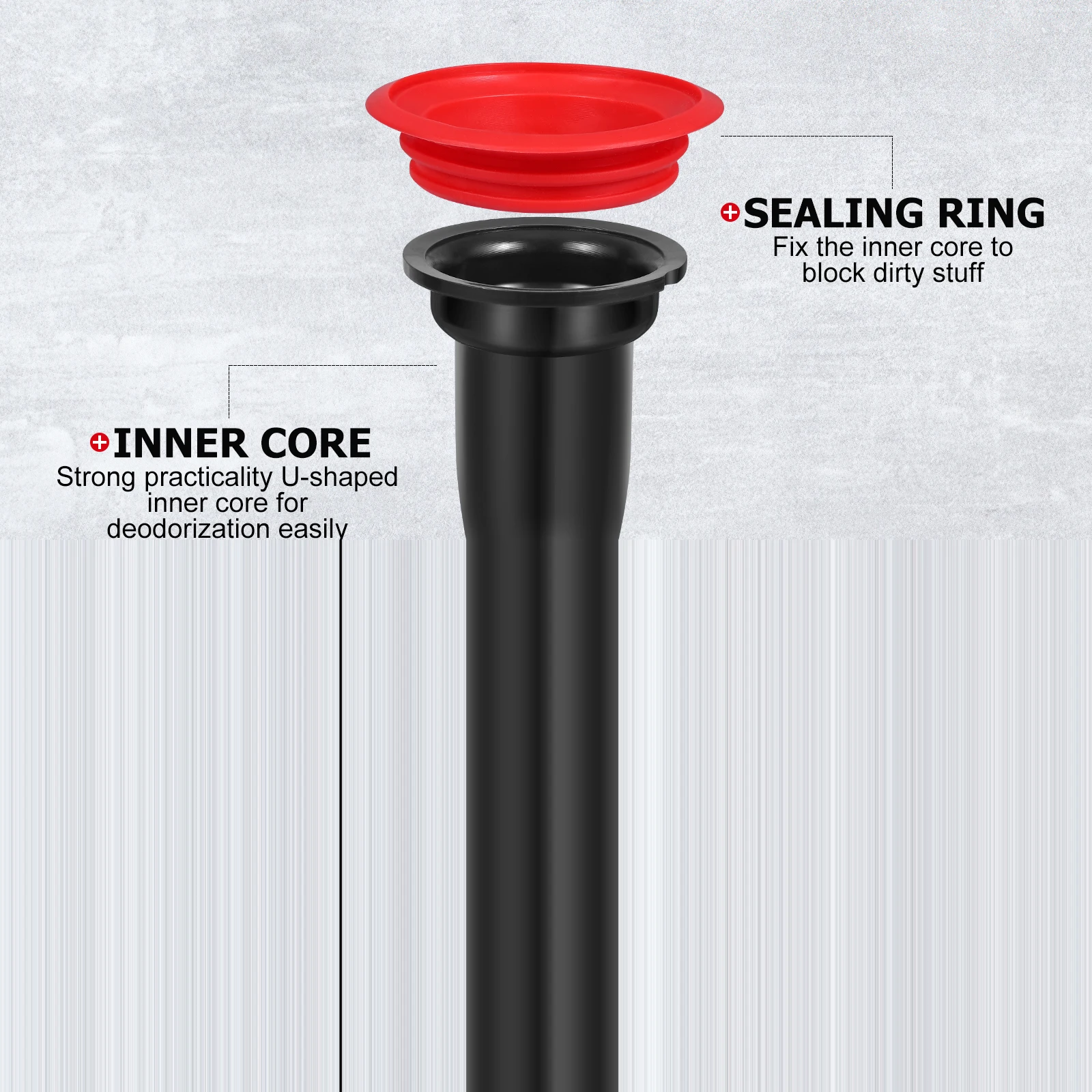 2PCS Deodorant Floor Drain Core Anti-Corrosion 360Degree Draining Valves No Tiles Removal Sink Strainer Plastic
2PCS Deodorant Floor Drain Core Anti-Corrosion 360Degree Draining Valves No Tiles Removal Sink Strainer Plastic