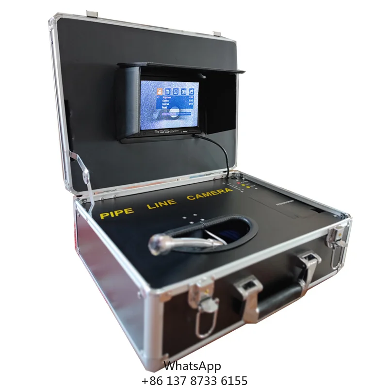 IP68 Waterproof 1080P Sewer Pipe Inspection System With 7inch LCD Monitor 25mm Camera Head With 12pcs LEDS 20m Support DVR
IP68 Waterproof 1080P Sewer Pipe Inspection System With 7inch LCD Monitor 25mm Camera Head With 12pcs LEDS 20m Support DVR