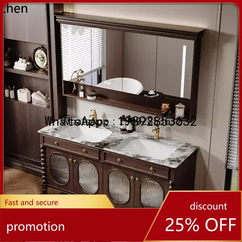 Новая напольная модель YFY в стиле барокко: роскошная керамическая раковина с двойным смесителем и большим шкафом для ванной комнаты в китайском стиле.
Новая напольная модель YFY в стиле барокко: роскошная керамическая раковина с двойным смесителем и большим шкафом для ванной комнаты в китайском стиле.