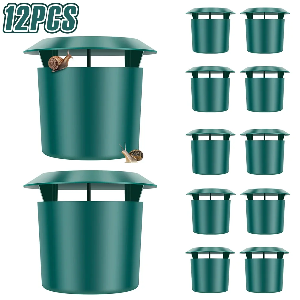 Beer Slug Snail Traps Kit Portable Easy to Use Catching Slug House Versatile Safe Plastic Snail Trapper for Growing Protection
Beer Slug Snail Traps Kit Portable Easy to Use Catching Slug House Versatile Safe Plastic Snail Trapper for Growing Protection