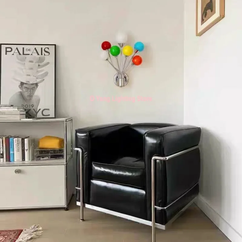 New G9 Creative Rainbow Balloon Wall Lamp Bauhaus Atmosphere Art Decorative Wall Mounted Bedroom Boy's/Girl's Room Balcony Bar
New G9 Creative Rainbow Balloon Wall Lamp Bauhaus Atmosphere Art Decorative Wall Mounted Bedroom Boy's/Girl's Room Balcony Bar