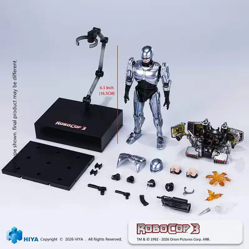 In Stock HIYA 1/12 16.5CM RoboCop 3 Articulated Action Figure Model Toy Collectible Figure
In Stock HIYA 1/12 16.5CM RoboCop 3 Articulated Action Figure Model Toy Collectible Figure